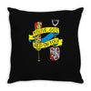 red on you Throw Pillow
