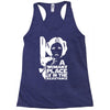 a woman's place is in the resistance Racerback Tank