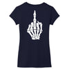 Flipping Someone Off Women's V-Neck T-Shirt