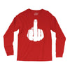 middle finger Long Sleeve Shirts