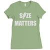 size matters Ladies Fitted T-Shirt