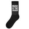 music is the answer Socks