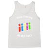 stop staring at my rack Tank Top