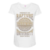 rapture univeristy Maternity Scoop Neck T-shirt