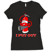 i put out 3 funny t shirt Ladies Fitted T-Shirt
