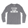 psycho ward  funny  fancy dress horror halloween mental health Long Sleeve Shirts
