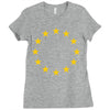 EU Stars Europe, European Union Flag, Symbol, Sign Ladies Fitted T-Shirt