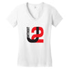 u2-with out you Women's V-Neck T-Shirt