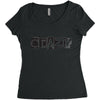 crazy Women's Triblend Scoop T-shirt