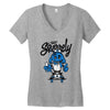 get aquirely Women's V-Neck T-Shirt