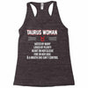Taurus Woman Racerback Tank