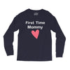 first time mommy Long Sleeve Shirts