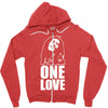 one love Zipper Hoodie