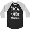 crow is my spirit animal 3/4 Sleeve Shirt