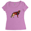dead shepherd Women's Triblend Scoop T-shirt