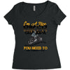 I'm A Nice Biker Grandpa So If I'm An Asshole To You You Need To Ask Y Women's Triblend Scoop T-shirt