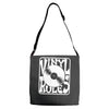 vinyl rules Adjustable Strap Totes