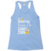 candy corn Racerback Tank