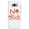 no trick pumpkin halloween Samsung Galaxy S8 Plus