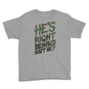 zombie right behind Youth Tee