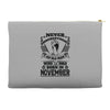 Never Underestimate Old Man Who Was Born November Accessory Pouches
