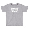 run more than your mouth Toddler T-shirt