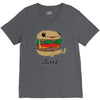stacked V-Neck Tee