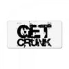 get crunk License Plate