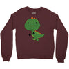 Cute Dinosaur Crewneck Sweatshirt