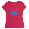 dad to be funny Women's Triblend Scoop T-shirt