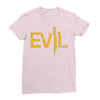 evil Ladies Fitted T-Shirt