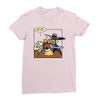 duck slap! Ladies Fitted T-Shirt