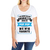 I've Been Called A Lot Of Names But Pop Pop Is My Favorite Ladies Curvy T-Shirt