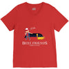 best friends forever V-Neck Tee