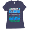 just wen i think you coundn't posible be any dumber you go and do somt Ladies Fitted T-Shirt