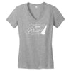 got wind sailing boat Women's V-Neck T-Shirt