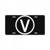 vegan symbol License Plate
