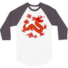 Chinese New Year Symbol 3/4 Sleeve Shirt