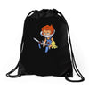 lion ow Drawstring Bags
