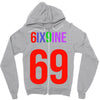 tekashi 6ix9ine  gummo 69 Zipper Hoodie