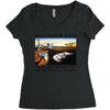 Salvador Dali The Persistence Of Memory Women's Triblend Scoop T-shirt