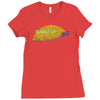 wake up san francisco Ladies Fitted T-Shirt