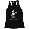 grim bunny Racerback Tank
