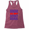gengar is my spirit animal Racerback Tank