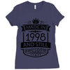 Made In 1998 And Still Awesome Ladies Fitted T-Shirt