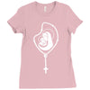 catholic rosary Ladies Fitted T-Shirt