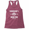irish pub Racerback Tank