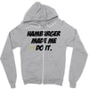 Hamburger Zipper Hoodie