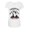 it doesn t matter if she is short fat and has a big mouth as long as s Maternity Scoop Neck T-shirt