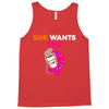She Wants D - Dunkin Donuts Tank Top